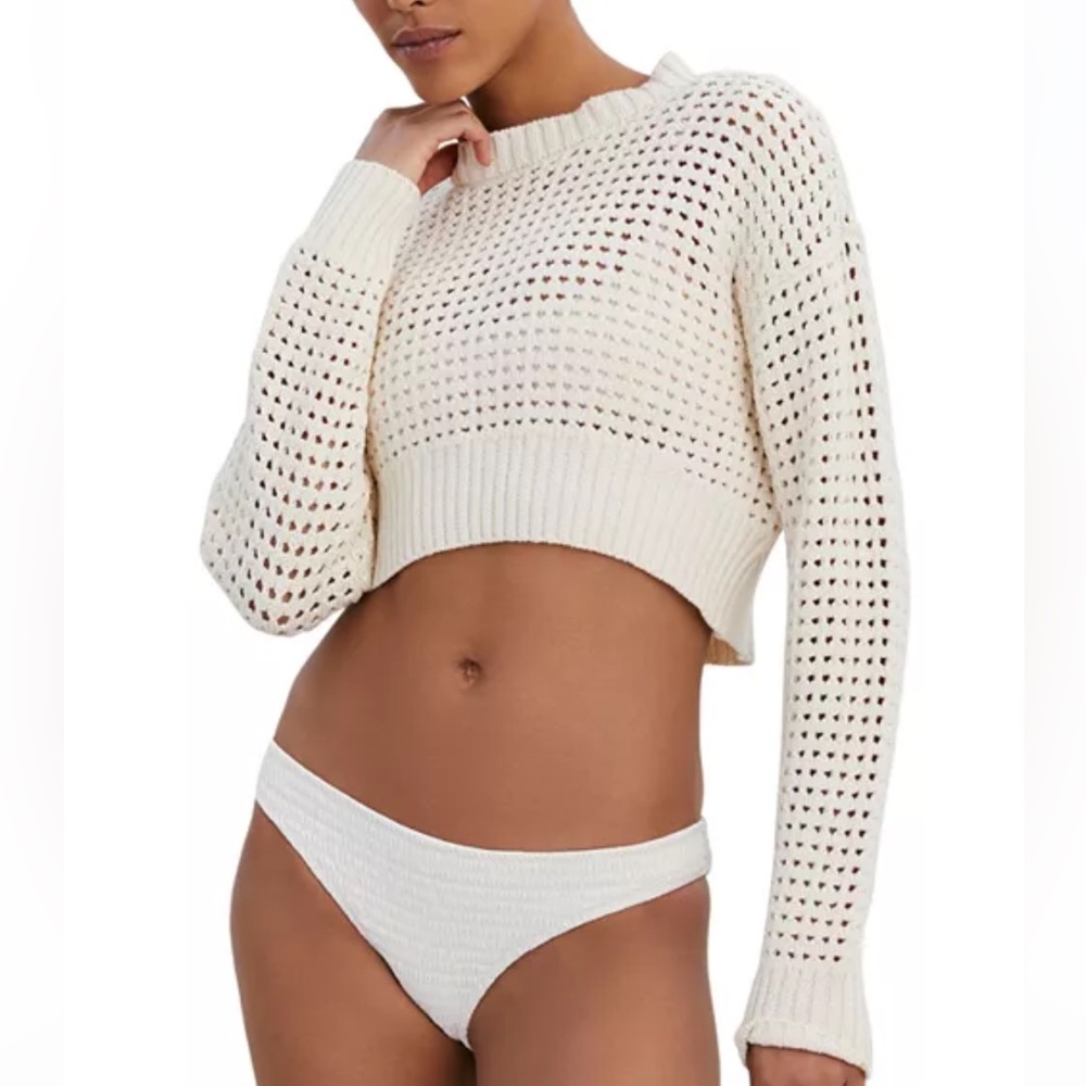NWT Solid & Striped The Nolan Cropped Sweater size XS
